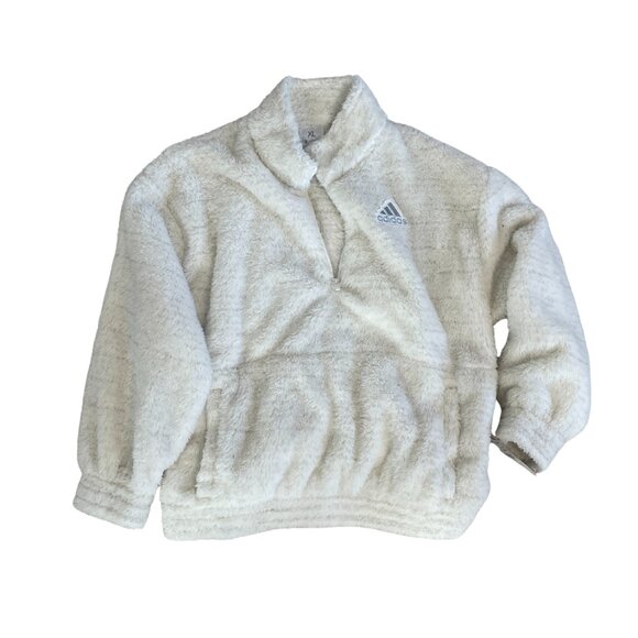 Adidas Other - ADIDAS || Teen Girl Sherpa Pullover - Size 16 (or women's small) - NWT